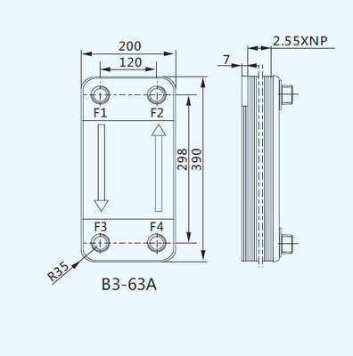【廠家直銷 空氣換熱器 板式換熱器 哈雷釬焊板式換熱器B3-63A-20】價格,廠家,圖片,換熱器,寧波市哈雷換熱設(shè)備-